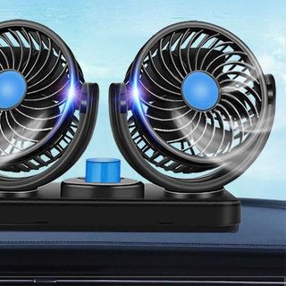 QUẠT ĐÔI CHO Ô TÔ XE HƠI MITCHELL 2IN1