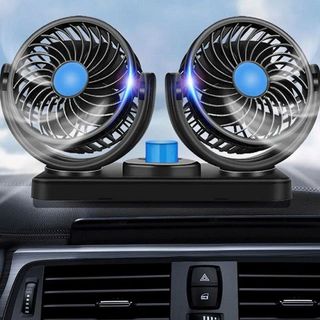 QUẠT ĐÔI CHO Ô TÔ XE HƠI MITCHELL 2IN1