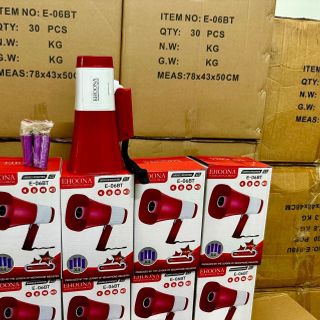Loa Phóng Thanh Bluetooth EHOONA E-06BT (4 Pin)