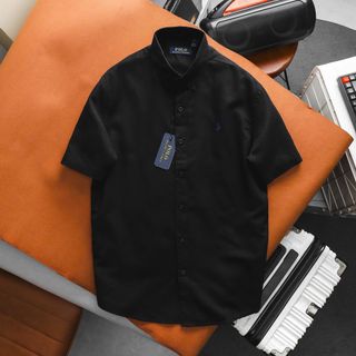 MẪU ÁO SƠ MI NAM. Vải LINEN POLO TAY NGẮN.