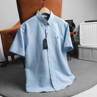 MẪU ÁO SƠ MI NAM. Vải LINEN POLO TAY NGẮN.