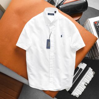 MẪU ÁO SƠ MI NAM. Vải LINEN POLO TAY NGẮN.