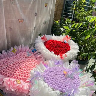 Bó hoa tú cầu các màu - siêu xinh siêu to