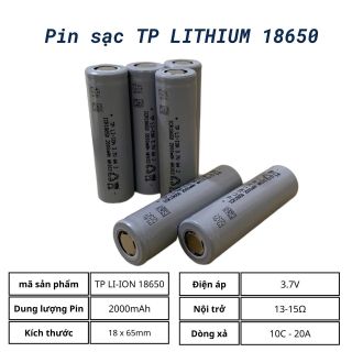 Pin TP LI-ION 18650 2000mAh 3.7V