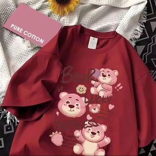 Áo thun, Áo phông ngắn tay chất liệu cotton thoán mát phong cách hàn quốc