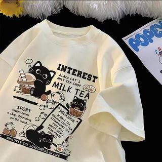 Áo Thun, Áo Phông Unisex Tay Lỡ Chất Cotton Mềm Mịn Co Dãn Thoáng Mát Form Rộng Cho Nam Nữ
