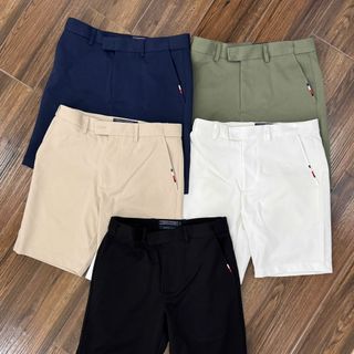 KAKI SHORT Nam. Chất liệu cotton pha spandex cao cấp, co giãn nhẹ 4 chiều.
