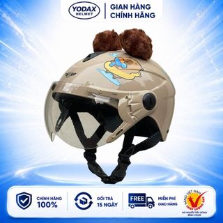 Nón bảo hiểm trẻ em an toàn cho bé đội hàng ngày.