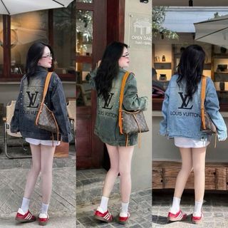 Khoác jean hàng tàu chính phẩm