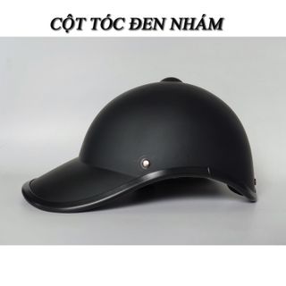 Women's Baseball Helmet with Hair Tie Hole - Fashionable Hat with Hole in the Back (Plain Type)