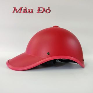 Women's Baseball Helmet with Hair Tie Hole - Fashionable Hat with Hole in the Back (Plain Type)