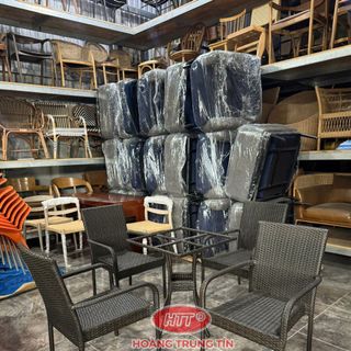 Bàn ghế cafe giá rẻ ngoài trời
