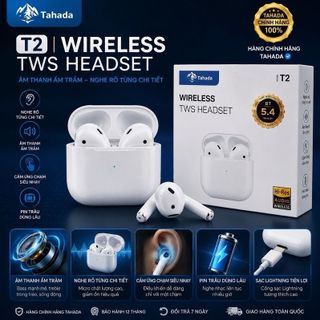 TAI NGHE AIRPOD TAHADA T2 < BH 12T >