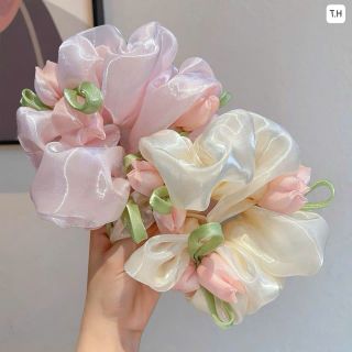 Cột hoa tulip phồng to đẹp