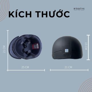 1/2 Head Helmet Free Size 54-57cm - 12 Month Warranty