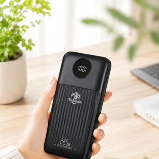 Pin Dự Phòng TAHADA T110 Dung Lượng 10000mAh Sạc Nhanh 22.5w Kèm 2 Dây Sạc Nhanh,