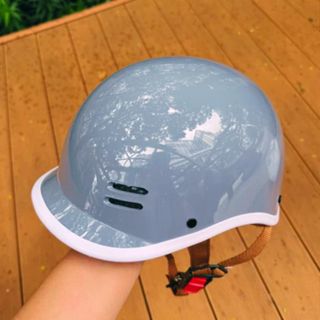Mũ Bảo Hiểm Kiểu Dáng Cá Heo Nhiều Màu Sắc - Cá tính, năng động, freesize ( 52-58cm)