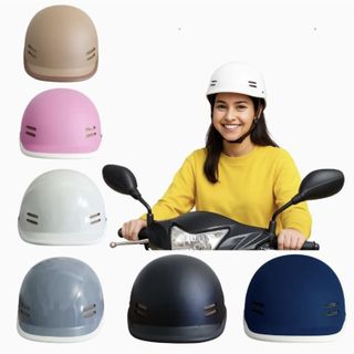 Standard Dolphin Helmets for Children and Adults in All Colors, Thick Type, Genuine Straps
