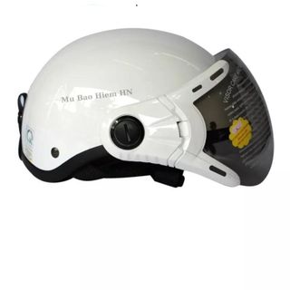 Half-Head Helmet with Glasses for Men and Women, Grs, Plain Color, Durable and Beautiful, Size 54cm -58Cm