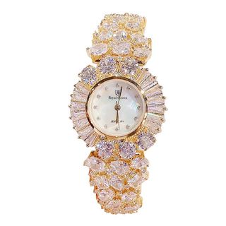 ĐỒNG HỒ NỮ CAO CẤP ROYAL DÂY THÉP GOLD ĐÍNH ĐÁ SWAROSKI