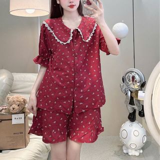 BỘ ĐÙI ĐŨI SAM (7560) – MÀU ĐỎ SIÊU ĐẸP, MẶC LÊN NỔI BẬT CẢ NGÀY
