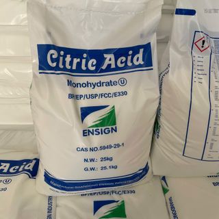 ACID CITRIC - BỘT CHANH CHUA - ACID CHANH - BAO 25KG - GIÁ SỈ NHÀ MÁY
