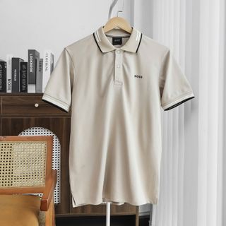 Bo.sss polo shirt nam.  Chất cá vải cá sấu 2c mềm mịn.