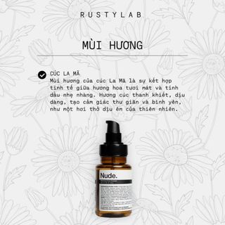 Sữa rửa mặt cho nam Nude Rusty Lab | Chiết xuất từ thiên nhiên, Làm sạch dưỡng ẩm da, Phù hợp cho mọi làn da