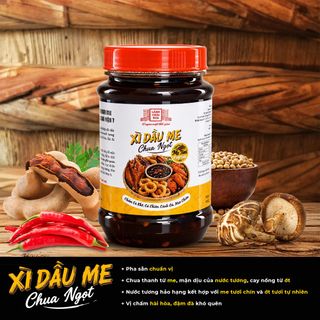 [Combo 3 hủ 260] Xì Dầu Me Tươi Pha Sẵn Làng Chài Xưa - Ăn Rất Ngon Cá Khô Chiên Cánh Gà Mực Chiên