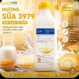 Hương sữa làm bánh 3979 chịu nhiệt tốt