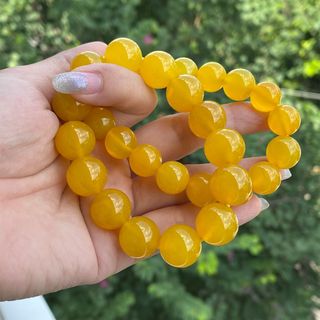 Vòng đá Mã Não Vàng – Hợp mệnh Thổ & Kim | Sỉ từ 5 cái