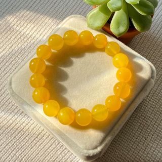 Vòng đá Mã Não Vàng – Hợp mệnh Thổ & Kim | Sỉ từ 5 cái