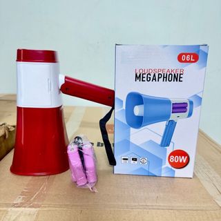 Loa phóng thanh 4pin có Bluetooth 06L