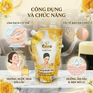 Thùng 20 túi sữa tắm Care 700g