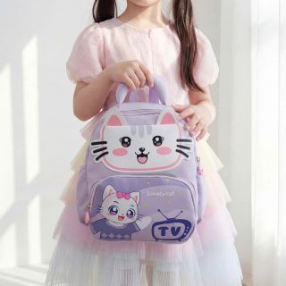 🎒 A957 - BALO MẦM NON KHỦNG LONG & MÈO MEOW 3D SIÊU ĐÁNG YÊU