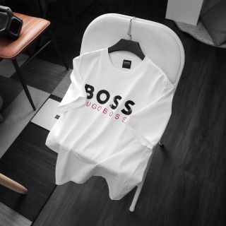 Mẫu áo thun BOSS nam siêu hot ss26. Logo chuẩn.
