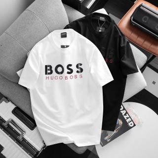 Mẫu áo thun BOSS nam siêu hot ss26. Logo chuẩn.