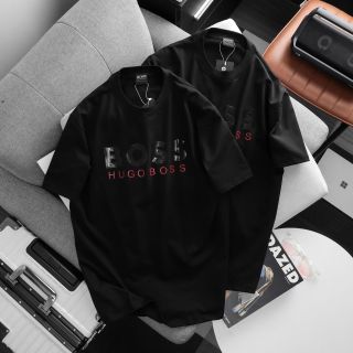 Mẫu áo thun BOSS nam siêu hot ss26. Logo chuẩn.