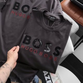 Mẫu áo thun BOSS nam siêu hot ss26. Logo chuẩn.