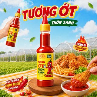 [Tặng ớt rim & tương ăn bún] Combo Nước tương 525ml và 6 Tương ớt 270g Làng Chài Xưa