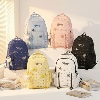 A725 - BALO CHẤM BI KÈM CHARM CỰC XINH, HOT TREND GIỚI TRẺ