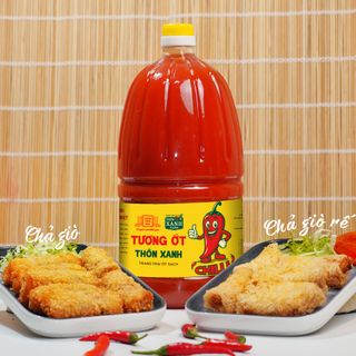 [Tặng Ớt rim & Nước tương 525ml] Combo 2 Tương ớt Làng Chài Xưa 2.2Kg - trang trại ớt sạch