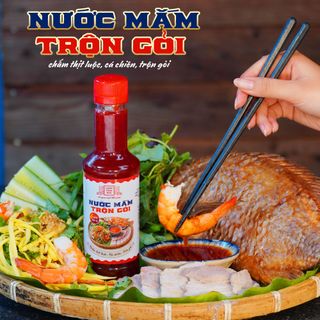 [Chai 320g] Nước Mắm Trộn Gỏi Làng Chài Xưa Pha Sẵn 6 Loại Gia Vị Chấm Thịt Luộc, Cá Chiên