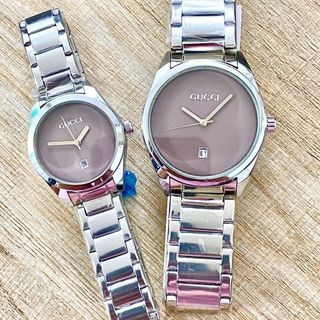 ĐỒNG HỒ COUPLE THỜI TRANG GUCHY DÂY