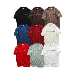 Áo thun nam. Chất thun cotton 4c chính phẩm đàn hồi tốt, mềm mịn,độ bền màu cao.