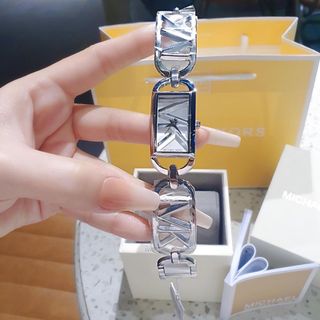 ĐỒNG HỒ NỮ CAO CẤP MICHAELL EMPIRE DÂY THÉP LOGO MẶT CN FULLBOX