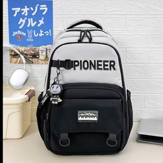 A6858 - BALO PIONEER FORM LỚN, ĐỰNG LAPTOP, SÁCH VỞ SIÊU TIỆN