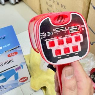 Loa phóng thanh 4pin usb và thẻ nhớ giá sỉ