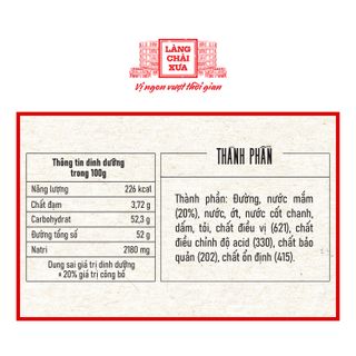 Combo 3 Chai Nước Mắm Trộn Gỏi Làng Chài Xưa 320g Pha Sẵn 6 Loại Gia Vị Chấm Thịt Luộc, Cá Chiên