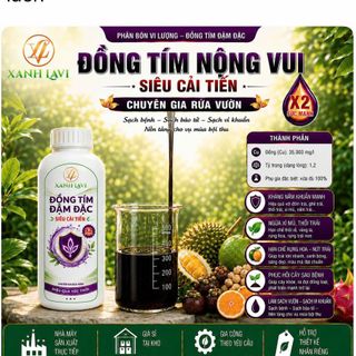 ĐỒNG TÍM ĐẬM ĐẶC SIÊU CẢI TIẾN